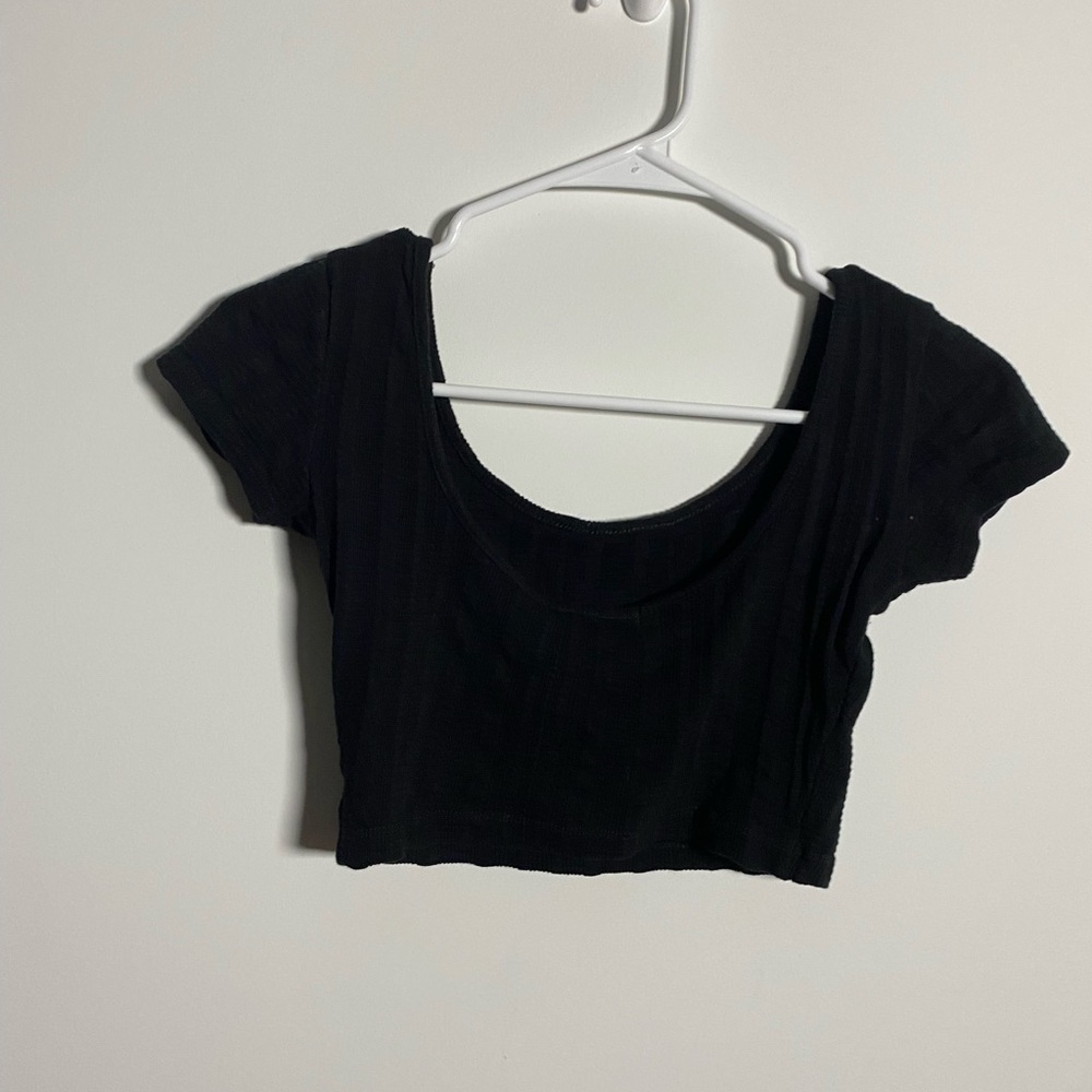 Forever 21 Black Women's Crop Top